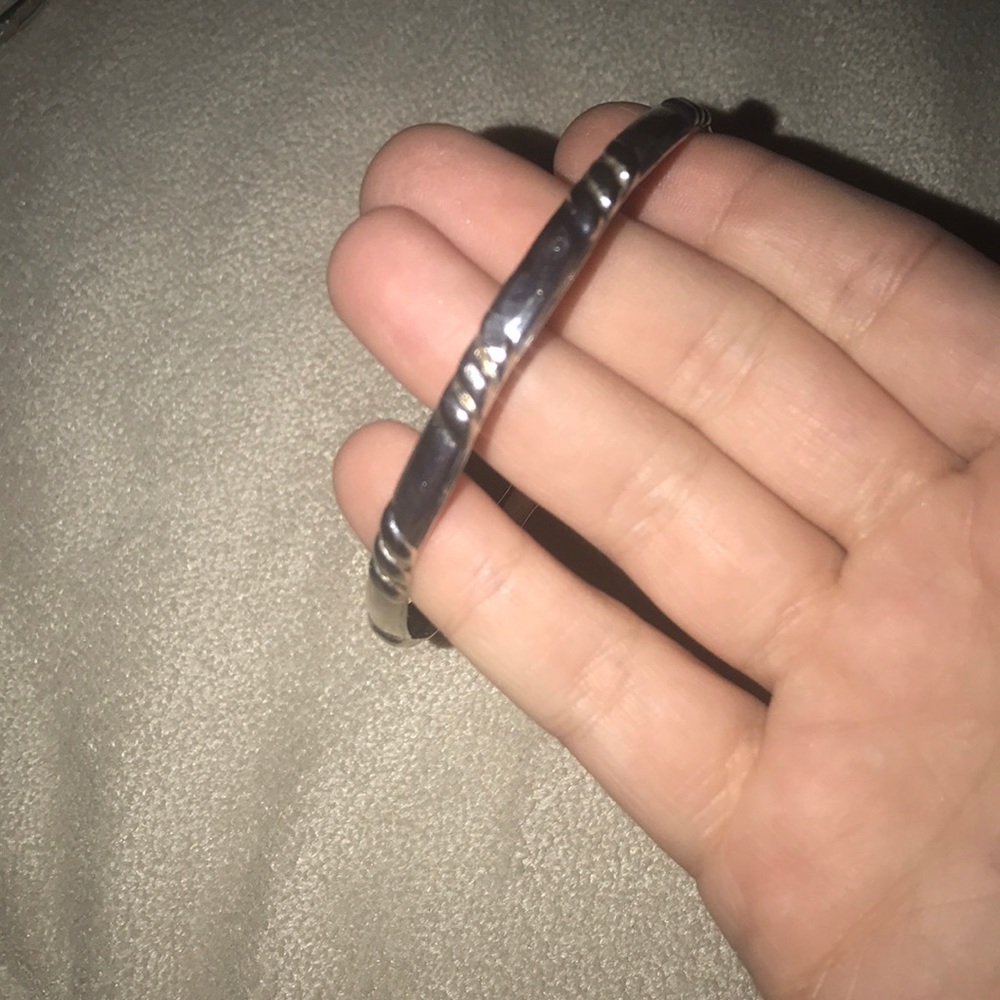 Sterling Silver Bangle - image 1